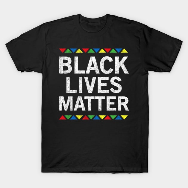 Black Lives Matter African American t shirts for women men and kids T-Shirt by madani04